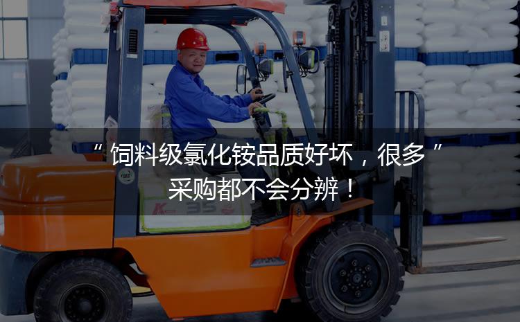 飼料級氯化銨品質(zhì)好壞，很多采購都不會(huì)分辨！